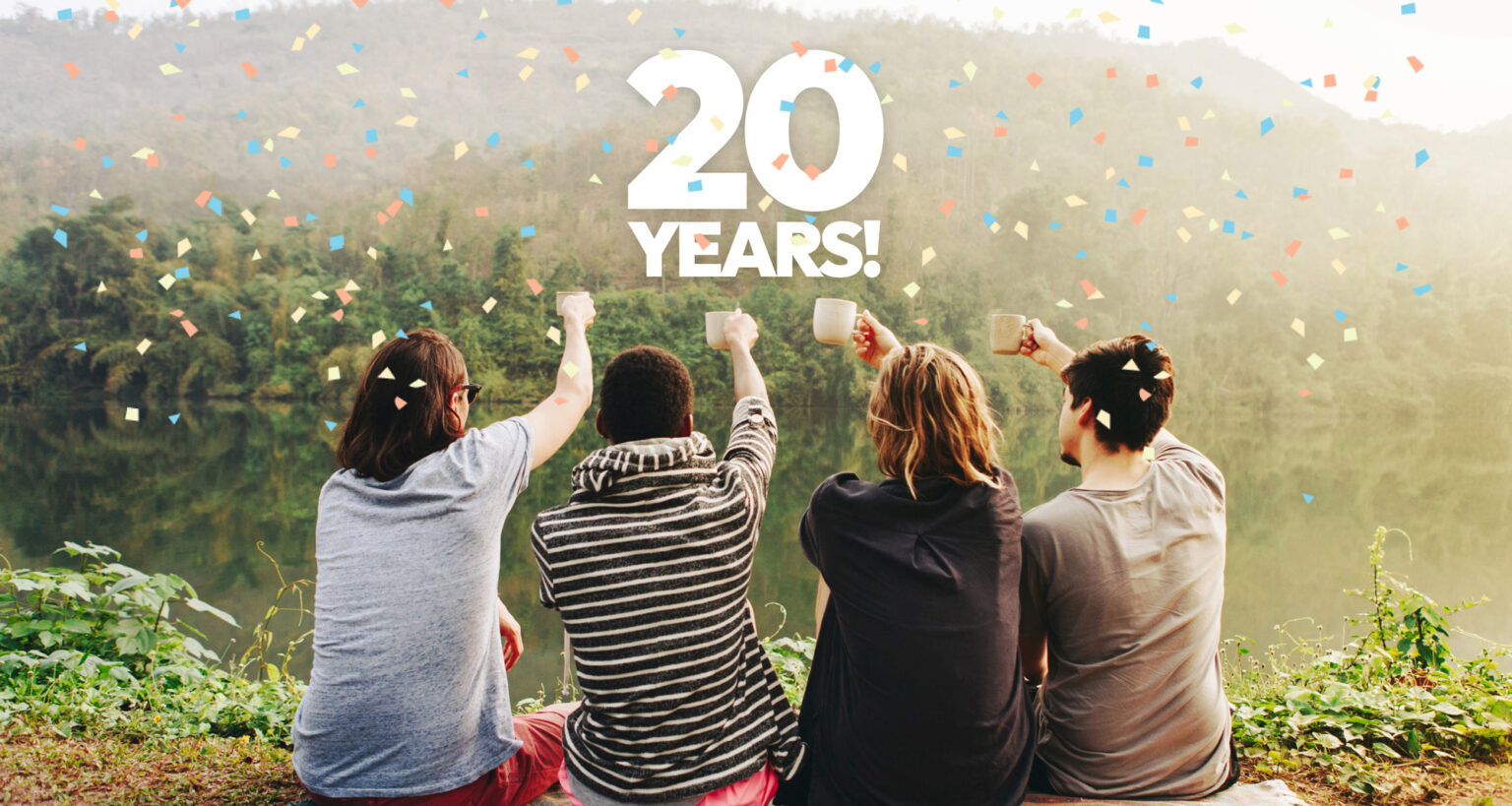 20 anniversay banner